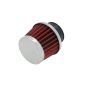 Rennluftfitler Chrom, Rot 2001253412952 - 360° presentation Rennluftfitler Chrom, Rot 2001253412952 - 360° presentation