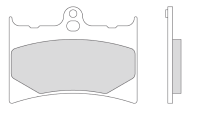 Plaquettes de frein Galfer standard Plaquettes de frein Galfer standard