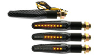 Kit de clignotants LED avec effet lumineux défilant pour moto / cyclomoteur Kit de clignotants LED avec effet lumineux défilant pour moto / cyclomoteur
