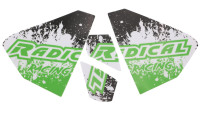 D&eacute;coration d'&eacute;chappement Radical Racing Splash