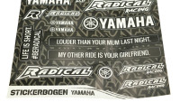 Lot d'autocollants Radical Racing Lot d'autocollants Radical Racing
