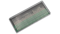 Jeu de meules sur tige diamant&eacute;es