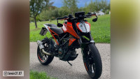 Car&eacute;nage arri&egrave;re KTM d'origine