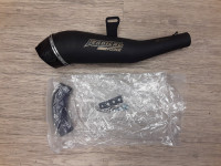 Silencieux arri&egrave;re &agrave; embo&icirc;ter Radical Racing GP Carbon Force Black Line