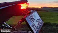 Support de plaque d'immatriculation Motoflow Support de plaque d'immatriculation Motoflow