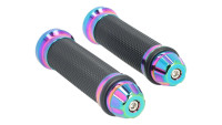 Poignées de guidon Motoflow Color Bomb CNC Poignées de guidon Motoflow Color Bomb CNC