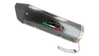 Silencieux arri&egrave;re &agrave; enfiler GPR Furore Evo4 Poppy