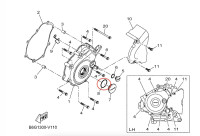 Joint de vis de fixation du carter d'embrayage Yamaha d'origine Joint de vis de fixation du carter d'embrayage Yamaha d'origine