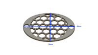 Grille d'&eacute;chappement GPR