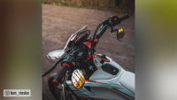 Jeu de r&eacute;troviseurs Motoflow Superbike