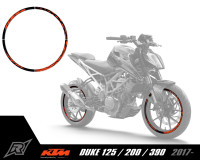 Autocollants pour jantes Radical Racing sous licence KTM Autocollants pour jantes Radical Racing sous licence KTM