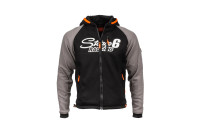 Sweat &agrave; capuche de motard Stage6