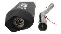 Syst&egrave;me d'&eacute;chappement Evo4 Furore Nero GPR