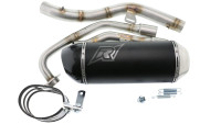 Syst&egrave;me d'&eacute;chappement Radical Racing Half-Carbon sous la selle