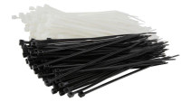 Attaches de câbles, lot de 100 Attaches de câbles, lot de 100