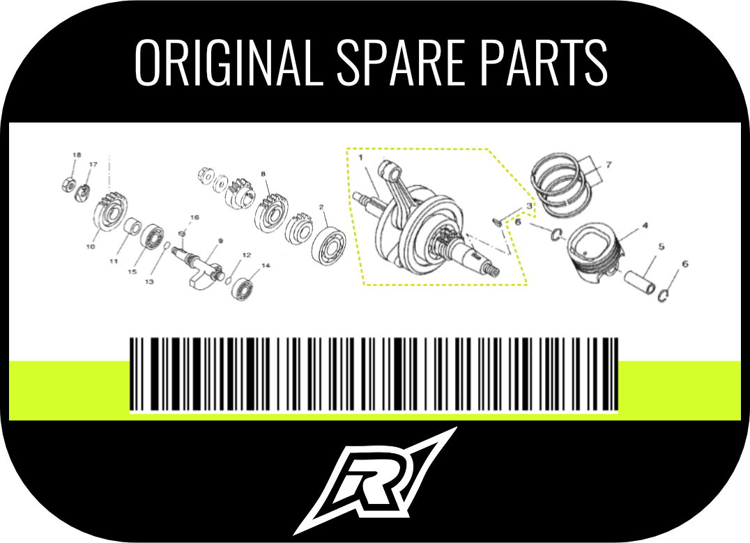 Dichtung Spiegelhalterung Aprilia OEM