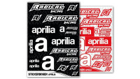 Lot d'autocollants Radical Racing
