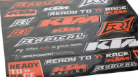 Lot d'autocollants Radical / KTM Lot d'autocollants Radical / KTM