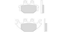 Plaquettes de frein Galfer standard Plaquettes de frein Galfer standard