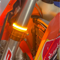 Jeu de clignotants &agrave; LED pour fourches Movetronix Omnifork