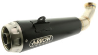 Silencieux arri&egrave;re Slip-On Arrow Pro Race Black Line