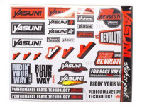 Lot d'autocollants Yasuni