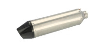 Silencieux arri&egrave;re Slip-On MIVV Oval Titanium