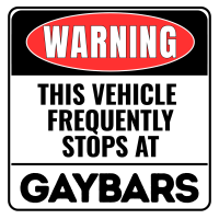 Autocollants pour bars gays Motoflow Autocollants pour bars gays Motoflow