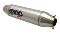 Silencieux arri&egrave;re Slip-On GPR Deeptone Inox