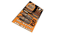 Lot d'autocollants KTM Lot d'autocollants KTM