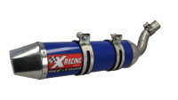 Slip- On Endschalld&auml;mpfer X-Racing Round Color Line