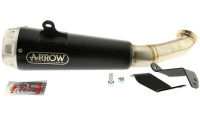 Silencieux arri&egrave;re Slip-On Arrow Pro Race Black Line