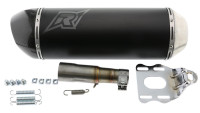 Silencieux arri&egrave;re Slip-On Radical Racing Half-Carbon