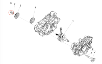 &Eacute;crou d'arbre de compensation Piaggio d'origine
