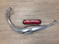 Syst&egrave;me d'&eacute;chappement Voca Chromed 50/70 cm&sup3;