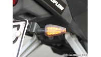 LED - Jeu de clignotants Motoflow New Century Black Line