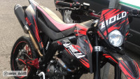 Syst&egrave;me d'&eacute;chappement Radical Racing Half-Carbon
