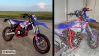 Jeu de r&eacute;troviseurs Motoflow Superbike