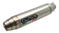 Silencieux arri&egrave;re Slip-On GPR Deeptone Inox