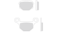 Plaquettes de frein Galfer standard Plaquettes de frein Galfer standard