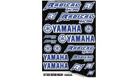 Lot d'autocollants Radical / Yamaha Lot d'autocollants Radical / Yamaha