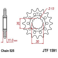 Pignons JT-Sprockets