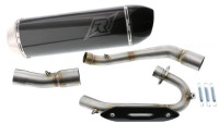 Système d'échappement Radical Racing entièrement en carbone Système d'échappement Radical Racing entièrement en carbone