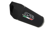 Silencieux arri&egrave;re Slip-On GPR Furore Evo4 Nero