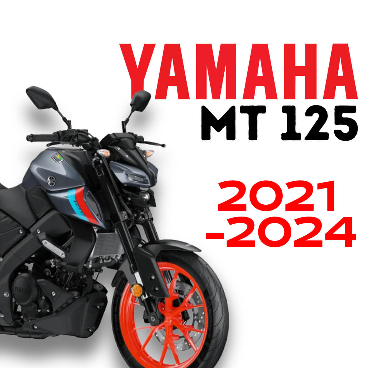 Yamaha MT 125 2021 2024 Preparations et pieces detachees