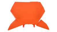 Support de plaque d'immatriculation pour moto tout-terrain KTM, orange