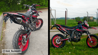 Support de plaque d'immatriculation Motoflow Support de plaque d'immatriculation Motoflow
